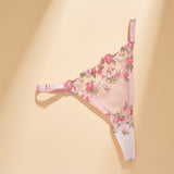 Veloura Bloom – cvjetni vezeni komplet donjeg rublja — 10